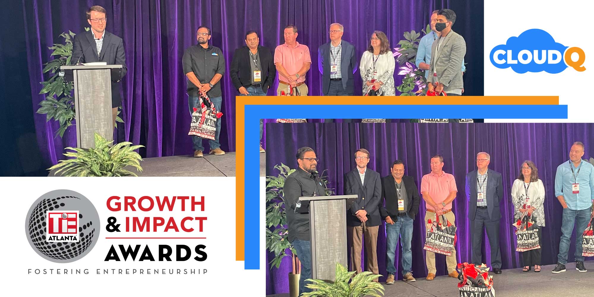 Tie Atlanta Names CloudQ Winner of 2021 Growth Impact Award
