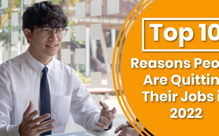 top 10 reasons people quit their jobs