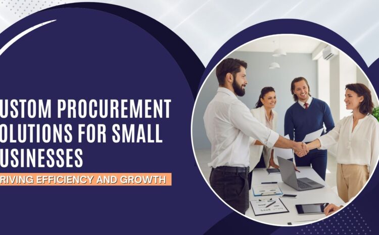 Custom Procurement Solutions for Small Businesses: Driving Efficiency and Growth