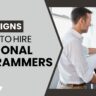 Top 10 Signs It’s Time to Hire Additional Programmers
