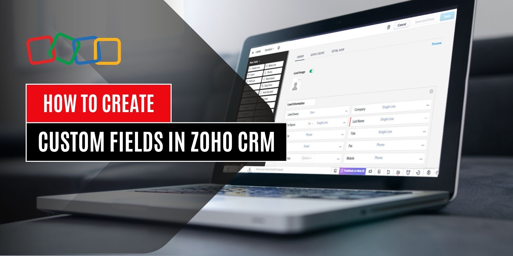 How to Create Custom Fields in Zoho CRM 1 how to create custom fields in zoho crm