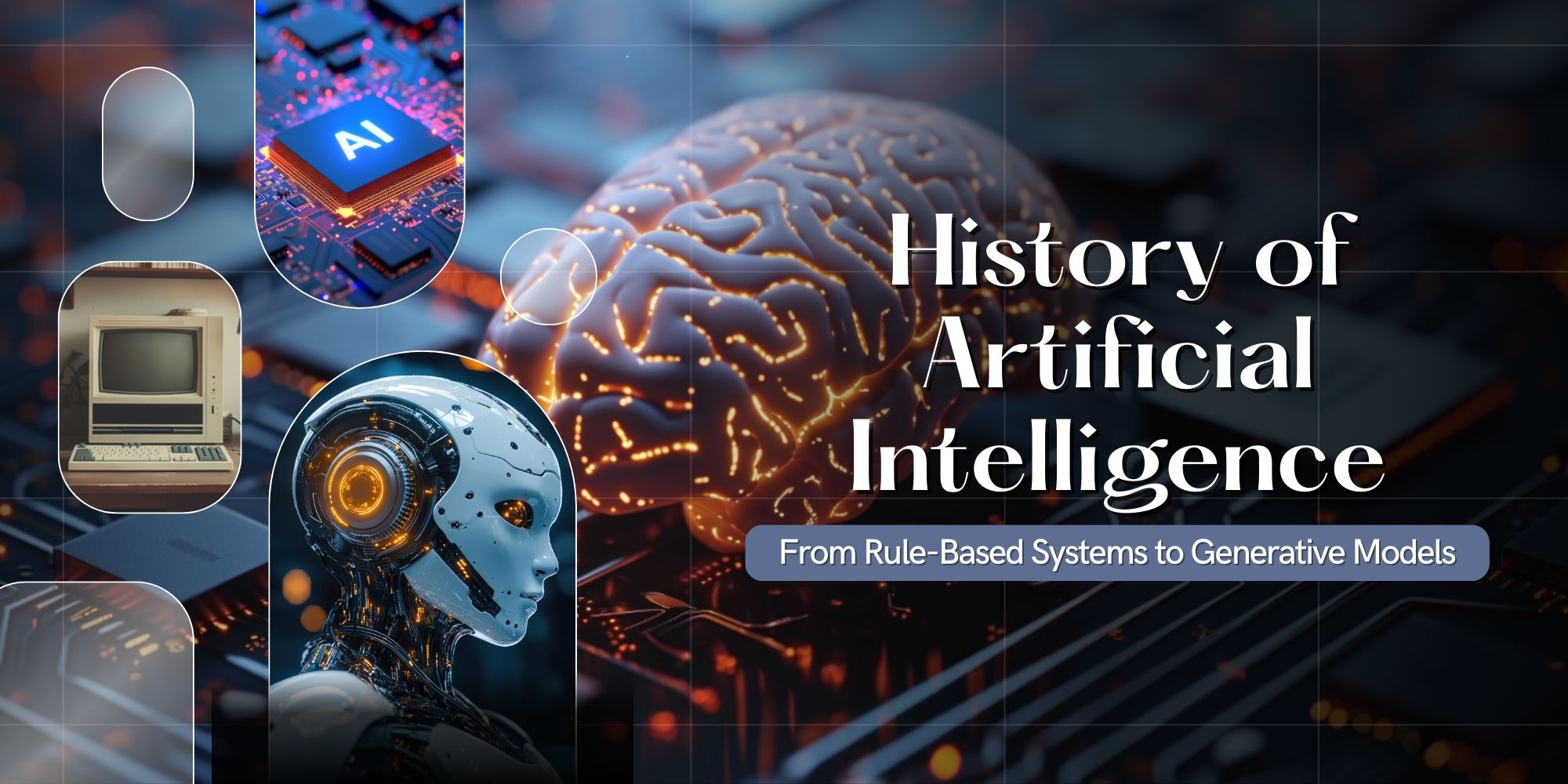 History of Artificial Intelligence: From Rule-Based Systems to Generative Models